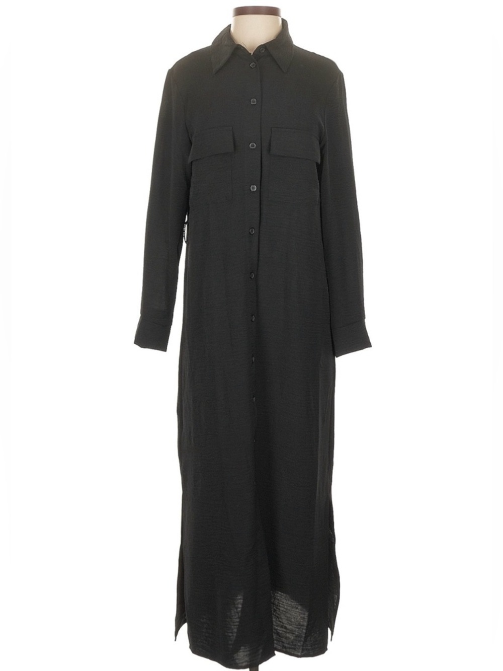 NWT Mango black shirt dress